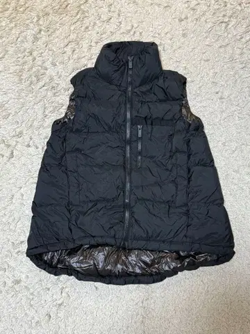 블랙 다운 베스트 M 사이즈