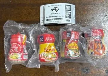 가챠 아지노모토사 조미료 키링 4종류
