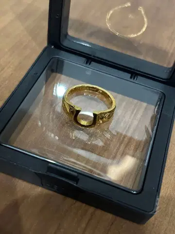 골드링 심플한 디자인 하와이안 주얼리