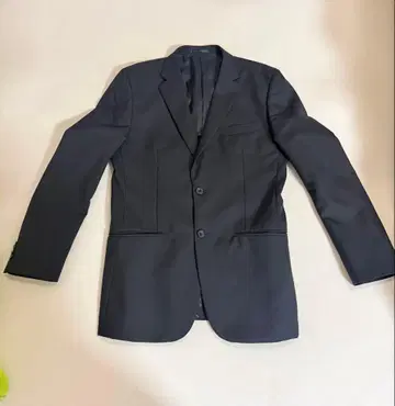 블랙 싱글 브레스 비즈니스 정장