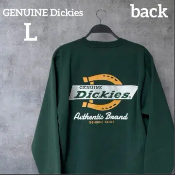 새상품 디키즈 맨투맨 트레이닝복 속기모 남성용 L 그린 레어