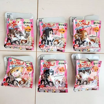 영화 케이온! 이토엔 오리지널 미니 피규어 전 6종 오~이오차 캠페인