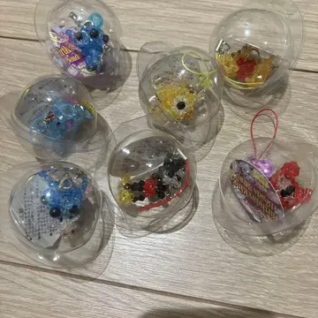 디즈니 벌스데이 반지 비즈 스트랩 7개