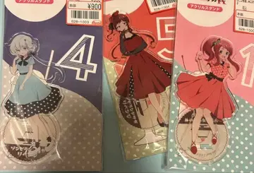 좀비랜드 사가 아크릴 스탠드 준코 사쿠라 유기리 시마무라 콜라보