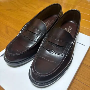 HARUTA 다크 브라운 로퍼