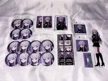 단간론파 키리기리 쿄코 작가2 캔뱃지 아크릴 스탠드 특전 묶음 판매