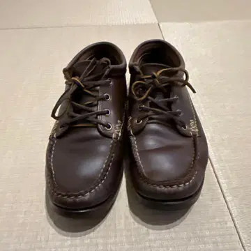 유케텐 yuketen 가죽 모카신 슈즈 다크 브라운