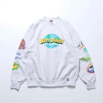 벤 데이비스 오버 사이즈 맨투맨 L 그레이