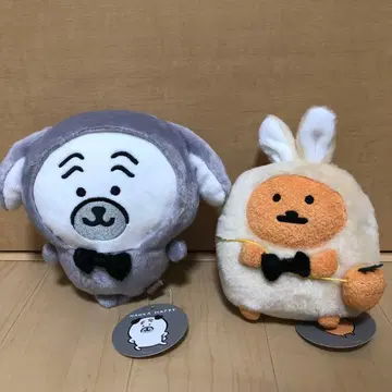 나가노 마켓 해피백 2023 모구코로 퍼그 씨 봉제 인형