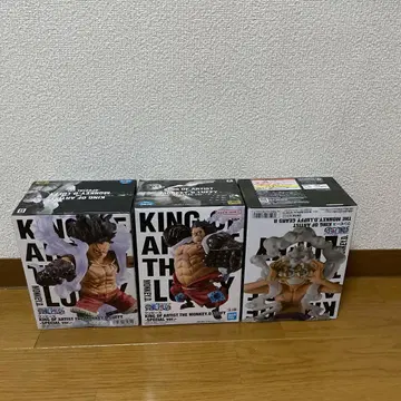 KING OF ARTIST 몽키 D 루피 3체 세트