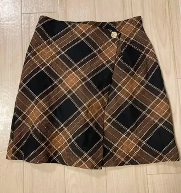 31 Sons de mode 미니 스커트 체크 가을/겨울 M 사이즈
