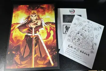 귀멸의 칼날 무한열차편 럭셔리판 팜플렛 입장 특전 무한열차 씰