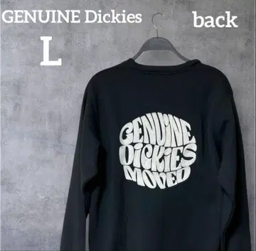 새상품 디키즈 맨투맨 트레이닝복 속기모 남성용 L 블랙 레어