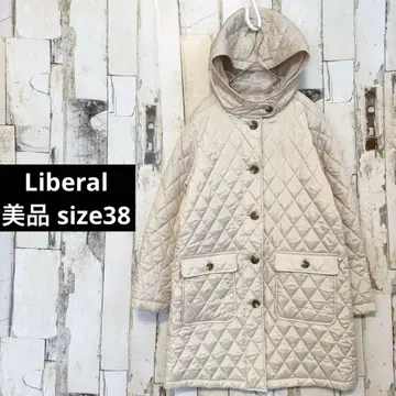 새상품급 Liberal 리베랄 퀼팅 자켓 턱끈 후디 38