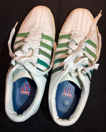 [ 귀중 ] K-SWISS 스니커즈 그린 그라데이션