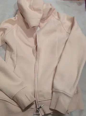 라이트 핑크 후드티