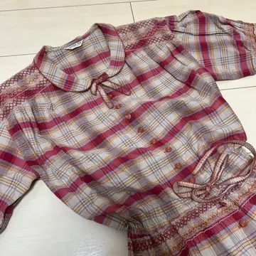 KANEKO ISAO 체크 원피스