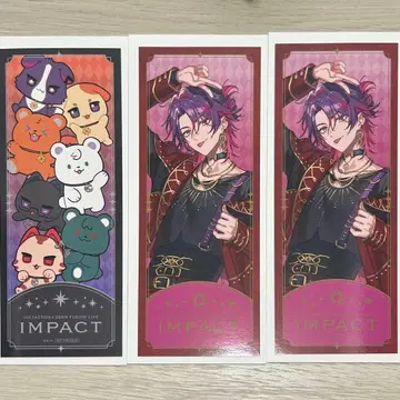 니지산지 티켓풍 카드 IMPACT 3SKM VOLTACTION