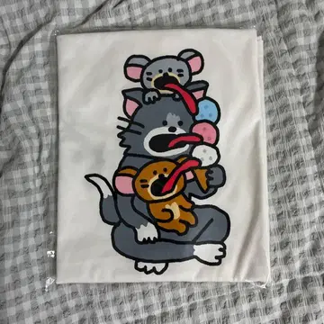 톰과 제리 T셔츠 미개봉 해피 복권 B상