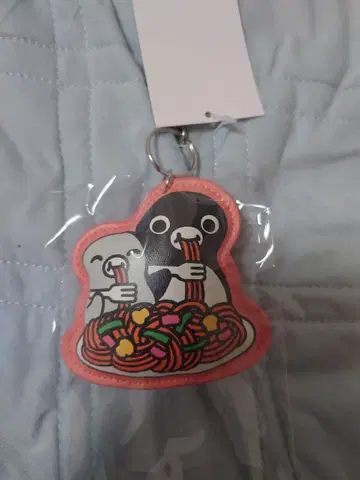 suica 펭귄 나폴리탄 면 키체인
