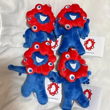 12 EXPO2025 미야쿠미야쿠 밴딩 끈 포함 봉제 인형 4종 세트2