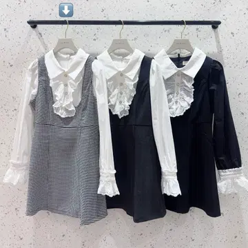 An MILLE 안미르 프릴 비쥬 세트OP 원피스