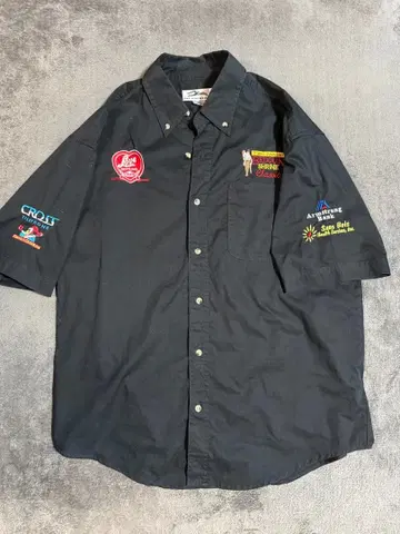 TRI-MOUNTAIN 블랙 워크 셔츠 L 사이즈