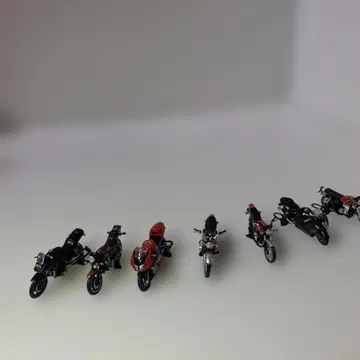 바이크 미니어처 모델 7대 세트