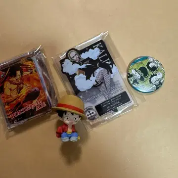 원피스 캔뱃지 아크릴 스탠드 미니 피규어 묶음 판매 4세트