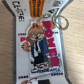 체인소 맨 지로리 트레이딩 아크릴 키링 파워