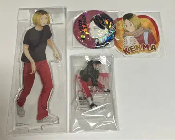 하이큐 크로니클 아크릴 스탠드 1번 복권 정점의 경치 올스타 코즈메 켄마