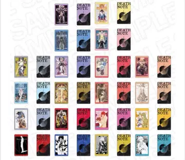 JF2026 DEATH NOTE 컬렉션 카드 데스노트 컴플리트