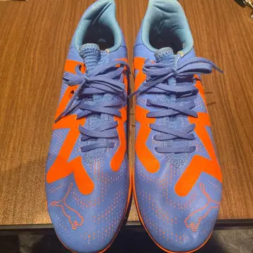 Puma 축구화 블루/오렌지 28cm