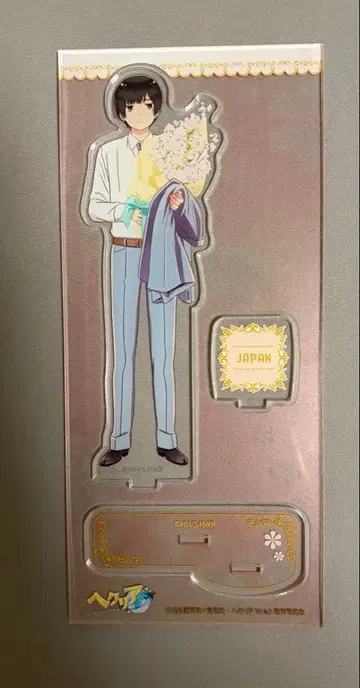 헤타리아 월드 스타즈 일본 아크릴 스탠드 꽃다발