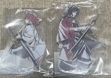 귀멸의 칼날 WEB샵 복권 물의 호흡 형제 제자 세트 기유 사비토