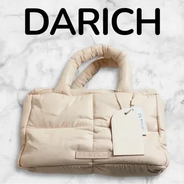 [택 포함 미사용 새상품] Darich 퀼팅 백 베이지