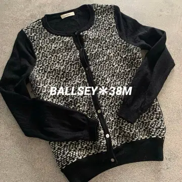 BALLSEY*버튼*모노톤*니트 가디건*38M