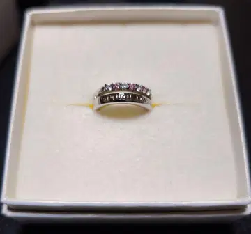 핑키링 이터니티 반지 핑크 스톤 실버