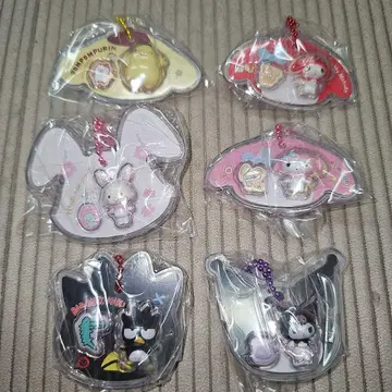 산리오 패키지 참 6개 세트 묶음 판매