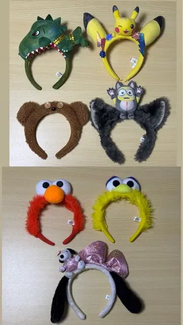 유니버셜 머리띠 7개