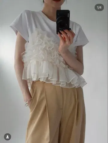 NOBLE 튤 뷔스티에