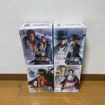 원피스 피규어 4체 세트 the 출항