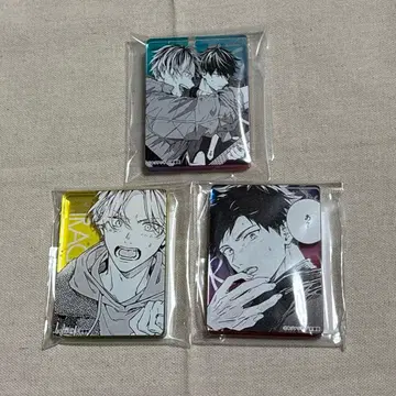 기븐전 아크릴 블록 우에노야마 리츠카 카시마 히이라기 세트