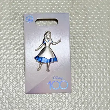 디즈니 100주년 앨리스 핀 배지