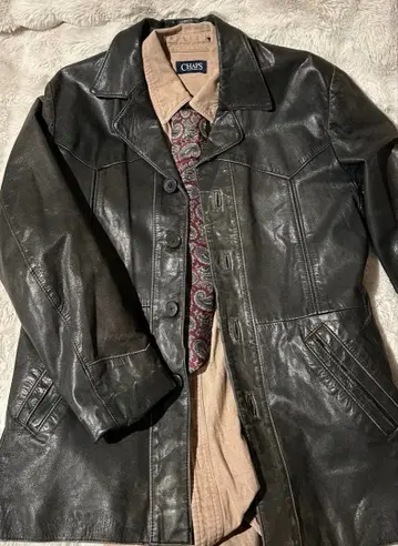 가죽 자켓 / 빈티지 구제 의류