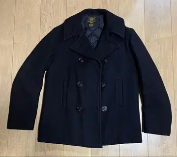 FIDELITY for BEAMS 블랙 피 코트 L