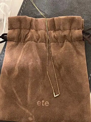 ete 레이어 하트 목걸이