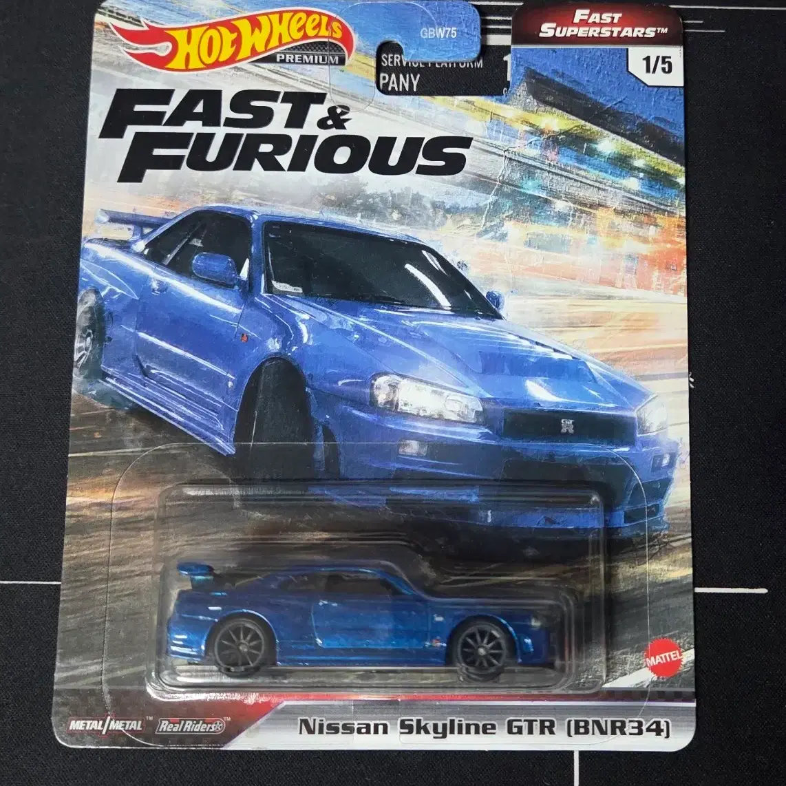 Hotwheels Fast \u0026 Furious Skyline GTR (BNR34) on Bunjang Global Site., image size:1142x1142