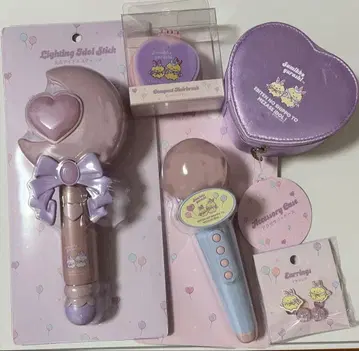 쓰리코인즈 빛나는 아이돌 스틱 등 스미코구라시 5종 세트 쓰리코인즈