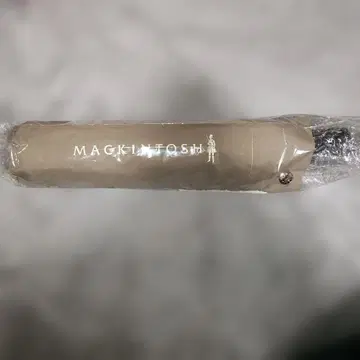 매킨토시 접이식 우산 미사용 새상품 베이지 자동 개폐